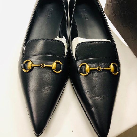 Gucci Shoes - Classic Gucci pointy Flats/loafers